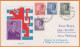 FDC  Du LUXEMBOURG  1965    Avec  4  Valeurs  50c  1.F  3.F  6.F Pour ESCH-ALZETTE - FDC