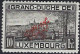 Luxembourg - Luxemburg - Timbre   1922   10 Fr.   Officiel   Rouge   *   VC. 38,- - Oblitérés