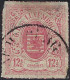 Luxembourg - Luxemburg - Timbre   Armoiries   1865    12,5C.   °    Michel 18     VC. 12,- - 1859-1880 Armoiries