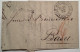 NACH ABGANG DER POST + FRANKFURT 1836 Brief>Basel, Schweiz (Thurn Und Taxis, Am Main - Storia Postale