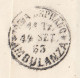 3001 - PONTIFICIO - Lettera Con Testo Del 13 Settembre 1863 Da Terracina A Gavignano - - Papal States