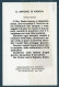 °°° Santino N. 8786 - S. Antonio Di Padova °°° - Religión & Esoterismo