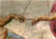 Vatican - Chapelle Sixtine - Voute - La Création De L'Homme - Michelangelo - Art - Peinture Murale - CPM - Voir Scans Re - Vaticano (Ciudad Del)