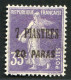 REF 080 > LEVANT < N° 40 * Signé Bien Centré < Neuf Ch Dos Visible - MH * - Unused Stamps
