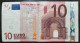 BANKNOTE OF 10€ HOLAND 1ST SÉRIE CODE P015 VERY RARE VALUE 1100€ - 10 Euro