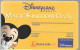 DISNEYLAND-MAGIC KINGDOM CLUB-CARTE MEMBRE-2002-France Telecom-TBE/RARE - Disney-Pässe