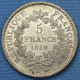 France • 5 Francs  1848 A • SUP / AUNC • ► Rare En L'état ◄  IIe République • Hercule • [24-520] - 5 Francs