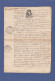 GENERALITE  DE  MOULINS ET TIMBRE PERIODE REVOLUTIONNAIRE - 1792 - CESSION - GRANGIER BURELLE TEXIER - SAINT POURCAIN - - Algemene Zegels