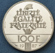 France • 100 Francs 1987 • ► Piedfort ◄  BU • UNC • R1 • Argent 900‰ • La Fayette •  Tr.: 4,25 Mm • 30,006 G. • [24-521] - BU, BE & Coffrets