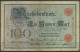 Dt. Reich 100 Mark 1907, DEU-28, Stark Gebraucht, Mängel (K1548) - 100 Mark