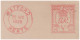 WATFORD HERTS EMA RED METER FRANK BRITAIN TO MALABAR MADRAS INDIA CIRCULATED COVER 1935 CLEAR DELIVERY MARK As Scan - Franking Machines (EMA)