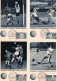 MONACO.1963. RARE SERIE DE 12  CARTES "MAXIMUM" "CENTENAIRE DU FOOTBALL". N°620-631 - Cartas Máxima