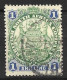 RHODESIA....QUEEN VICTORIA...(1837-01.)......1/-.......SG35.........CDS......VFU. - Zuid-Rhodesië (...-1964)