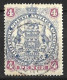 RHODESIA...QUEEN VICTORIA..(1837-01.)....." 1897..."........4d........SG70.......CDS.......VFU.. - Rhodesia Del Sud (...-1964)