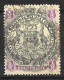 RHODESIA...QUEEN VICTORIA..(1837-01.).........HALFd........SG41.......DIE II.......USED... - Rhodésie Du Sud (...-1964)