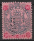 RHODESIA...QUEEN VICTORIA...(1837-01..).......10d......SG50......DIE II.......FISCAL.... - Zuid-Rhodesië (...-1964)