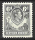 NORTHERN RHODESIA...KING GEORGE VI....(1936-52..)......6d.......SG38.........MH... - Rhodesia Del Nord (...-1963)