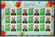 C 2558 Brazil Personalized Stamp Romance 2004 Sheet - Personalisiert