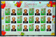 C 2558 Brazil Personalized Stamp Romance 2004 Sheet - Personnalisés