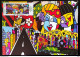 Brazil Maximum Card 2004 450 Years Of Sao Paulo Romero Britto Art Postcard CBC SP - Other & Unclassified