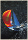 CPSM Sailing In Monterey Bay-Timbre      L2807 - Voile