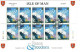 INSEL MAN MI-NR. 627-628 GESTEMPELT(USED) KLEINBOGENSATZ EUROPA 1995 FRIEDEN Und FREIHEIT - 1995