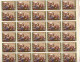 GRIECHENLAND MI-NR. 1062-1065 POSTFRISCH(MINT) BOGENTEIL(30) 150. JAHRESTAG DES AUFSTANDS DER NATION (I) - Unused Stamps