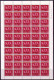 Norwegen Briefmarken-Bogen MI-NR. 647-648 Postfrisch Jugend-Briefmarkenausstellung INTERJUNEX ’72 AUFDRUCK - Full Sheets & Multiples