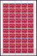 Norwegen Briefmarken-Bogen MI-NR. 647-648 Postfrisch Jugend-Briefmarkenausstellung INTERJUNEX ’72 AUFDRUCK - Volledige & Onvolledige Vellen