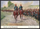 Künstler-AK Döbrich-Steglitz: Infanterie-Regiment 156 Auf Dem Übungsmarsch  - Döbrich-Steglitz