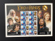 31-3-2024 (large) Australia -  The Lord Of The Rings The Return Of The King (large) Sheetlet 10 Mint Personalised Stamp - Blocks & Sheetlets