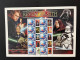 31-3-2024 (large) Australia -  Star Wars - Revenge Of The Sith (large) Sheetlet 10 Mint Personalised Stamp - Blokken & Velletjes