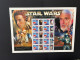 31-3-2024 (large) Australia -  Star Wars - Episode II - Attack Of The Clones (large) Sheetlet 10 Mint Personalised Stamp - Blocks & Kleinbögen