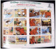 Guyana Disney Booklet Donald Duck Bear Mountain - Unusual As Stamps Make Up Part Of Story - See Description - Guyane (1966-...)