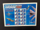 31-3-2024 (large) Australia -  Australian Air Show 2003 (Avalon - VIC)  (large) Sheetlet 10 Mint Personalised Stamp - Blocchi & Foglietti