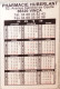 Petit Calendrier De Poche Plastifié 2013 Pharmacie  Vinça Pyrénées Orientales Santé Bien-être- Format Carte Bleue - Formato Piccolo : 2001-...