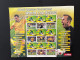 31-3-2024 (large) Australia -  QANTAS 2006 Socceroos World Cup Squad (large) Sheetlet 10 Mint Personalised Stamp - Blocs - Feuillets