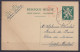 EP CP Lion Héraldique 50c Vert + 25c De BRAS Càd Relais *SEVISCOURT* /16 V 1946 Pour ST-HUBERT - Postcards 1934-1951