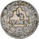 Allemagne, Wilhelm II, 1/2 Mark, 1913, Berlin, Argent, TTB, KM:17 - 1/2 Mark