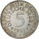 République Fédérale Allemande, 5 Mark, 1951, Hamburg, Argent, TTB+, KM:112.1 - 5 Marchi