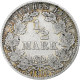 Allemagne, Wilhelm II, 1/2 Mark, 1905, Karlsruhe, Argent, TTB, KM:17 - 1/2 Mark