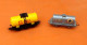 Delcampe - Wagon Citerne Shell / Wagon Citerne Azur Echelle : 1/87ème - Güterwaggons