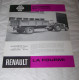 FEUILLET PUB PUBLICITAIRE MATERIEL RENAULT REMORQUE LA FOURMI ( TRACTEUR, TRACTEURS, MOTOCULTURE ) - Trattori