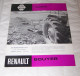 FEUILLET PUB PUBLICITAIRE MATERIEL RENAULT TARIERE BOUYER ( TRACTEUR, TRACTEURS, MOTOCULTURE ) - Tractores