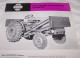 FEUILLET PUB PUBLICITAIRE MATERIEL RENAULT POUSSE WAGONS ETROIT SPANNUT ( TRACTEUR, TRACTEURS, MOTOCULTURE ) - Tracteurs