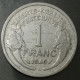 Monnaie France - 1946 "B" - 1 Franc Morlon Aluminium - 1 Franc