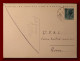 1956 Italy Italia Intero CPRP Sir £20 Parte Domanda Vg Gaeta X Roma Ps Card 2scans - Stamped Stationery