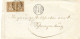 Lettre Avec Cachet Moutier 3 VII 1871 - Bern 4VII 71 - Schwarzenburg 4 Jul 71- Helvetia Assise 5c N°30 - Storia Postale