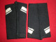 PAIRE EPAULETTE COMMISSARIAT ARMEE DE TERRE - Equipaggiamento