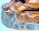 Delcampe - BARYE. Panthère De Tunis N° 2 . Bronze Ancien à La Cire Perdue - Bronces